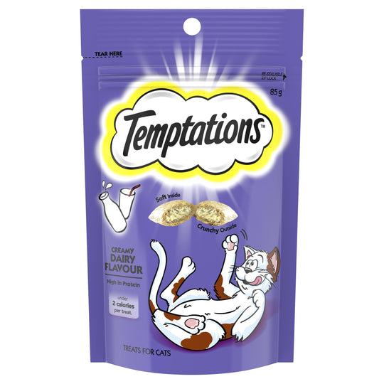 Temptations Cat Treats Creamy Dairy 85g