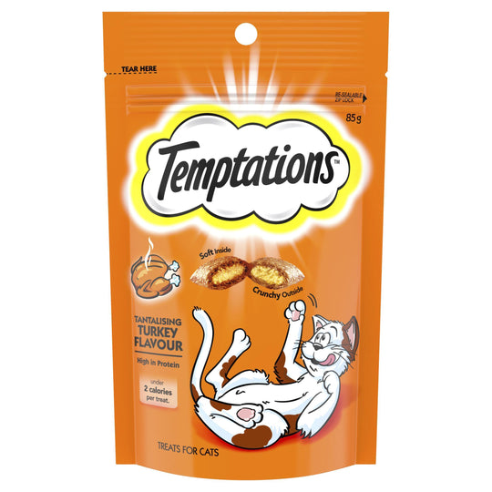Temptations Cat Treats Tantalising Turkey 85g