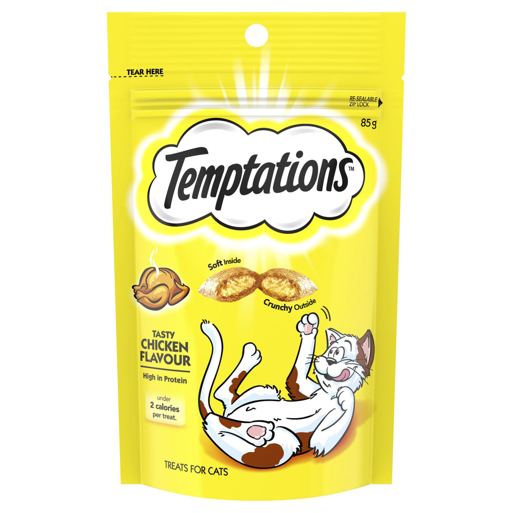 Temptations Cat Treats Tasty Chicken 85g-Habitat Pet Supplies