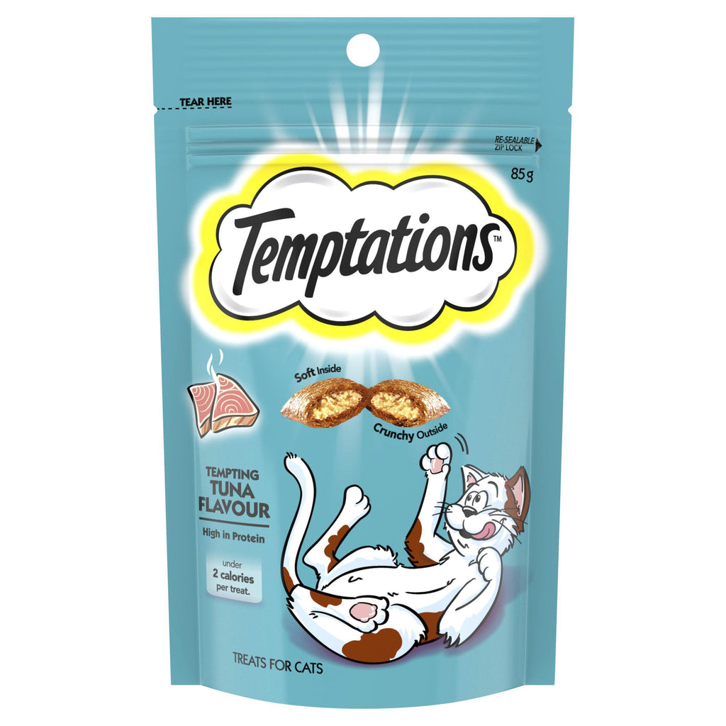 Temptations Cat Treats Tempting Tuna 85g^^^-Habitat Pet Supplies