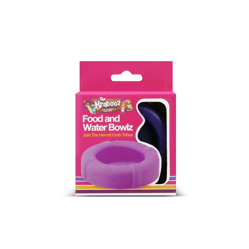 The Krabooz Cha Chas Food and Water Bowlz-Habitat Pet Supplies