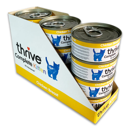 Thrive Chicken Breast Wet Kitten Food 75g x 12