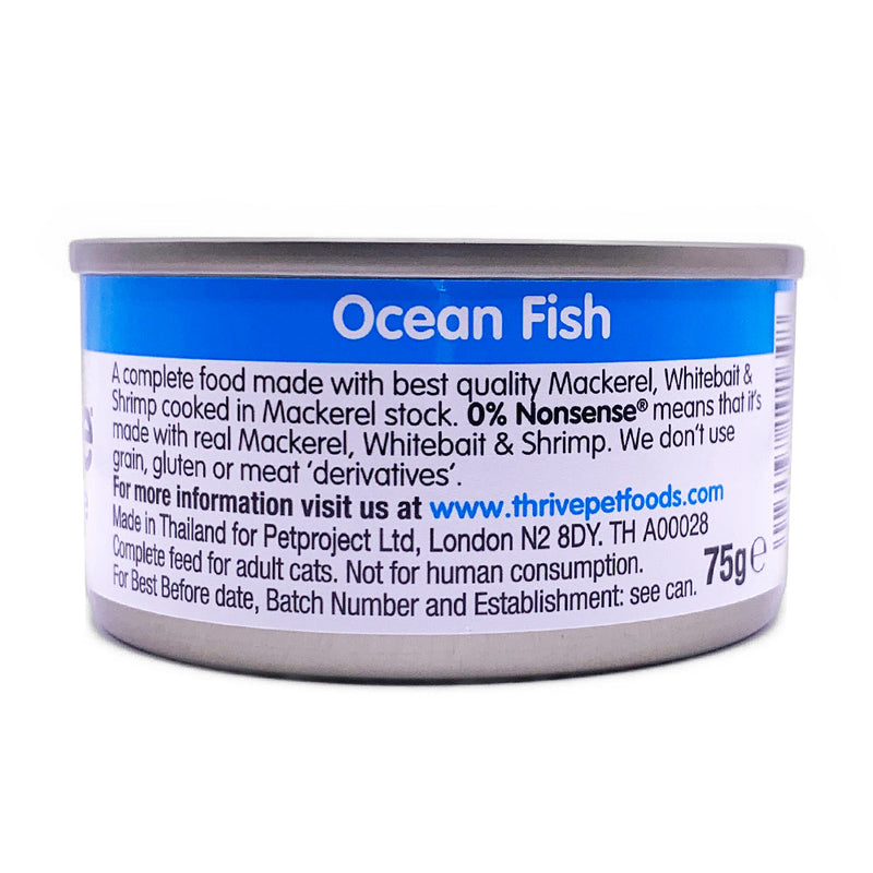 Thrive Ocean Fish Wet Cat Food 75g