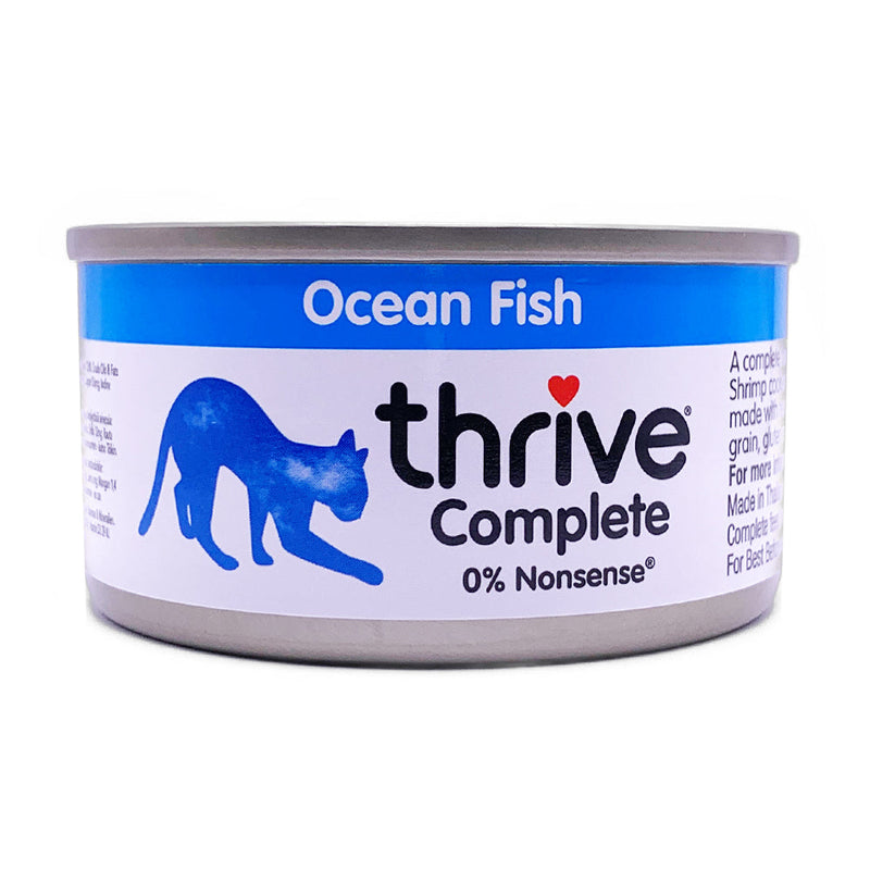 Thrive Ocean Fish Wet Cat Food 75g x 12