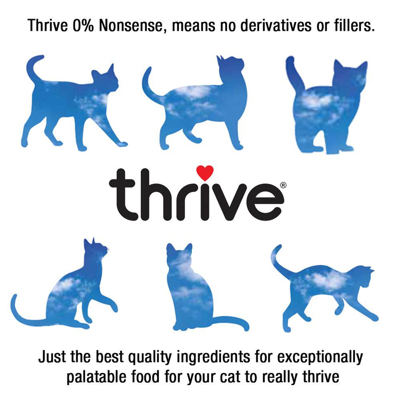 Thrive Tuna Fillet Wet Cat Food 75g x 12