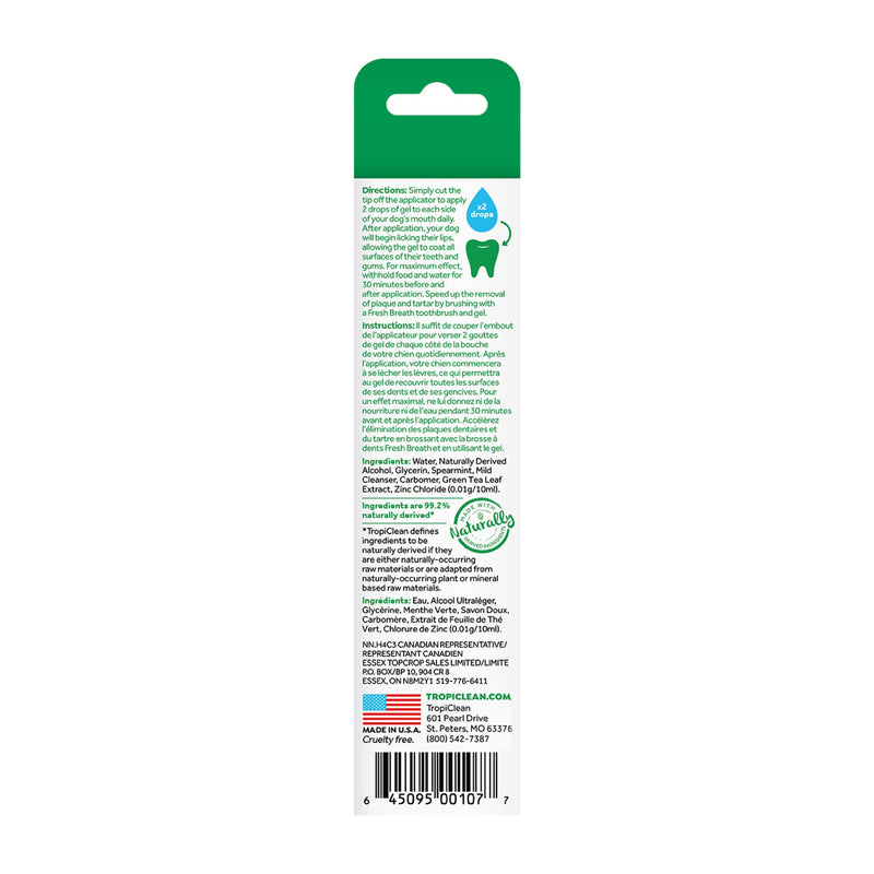 Tropiclean Fresh Breath Clean Teeth Gel 59ml