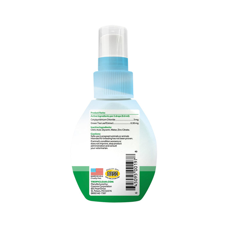 Tropiclean Fresh Breath Drops For Dogs