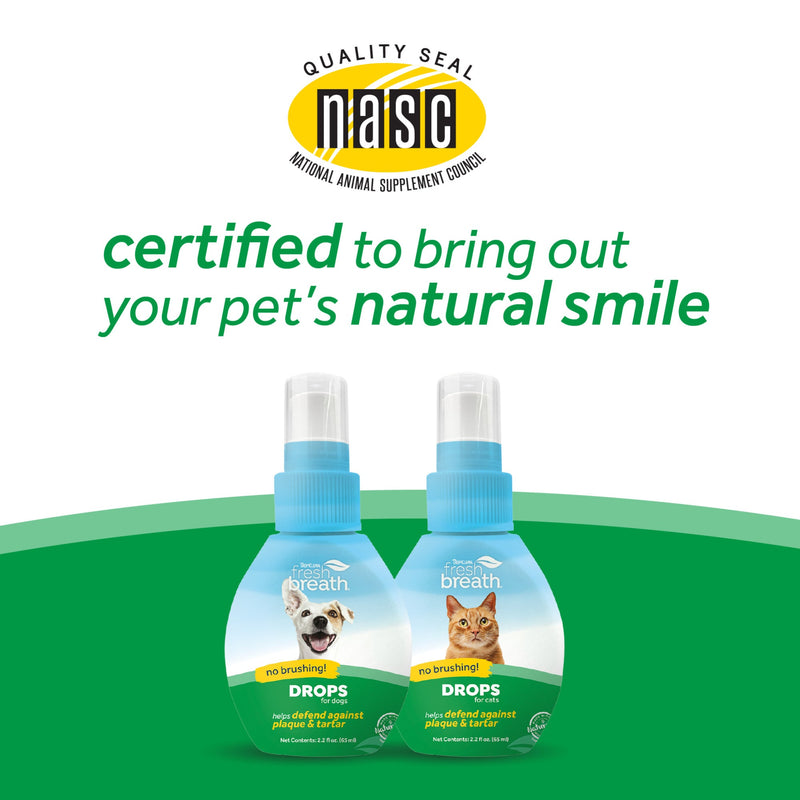 Tropiclean Fresh Breath Drops For Dogs