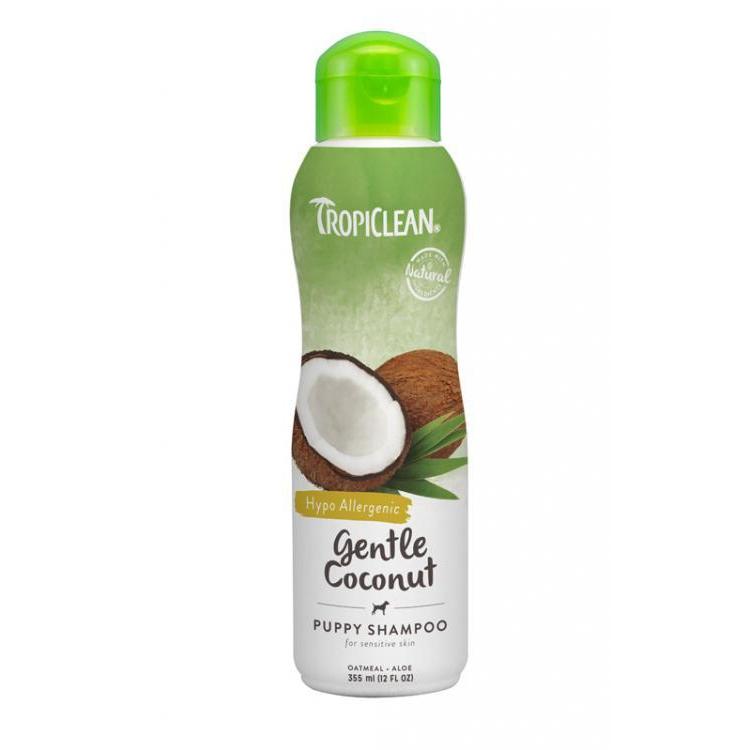 Tropiclean Gentle Coconut Puppy Shampoo 355ml-Habitat Pet Supplies