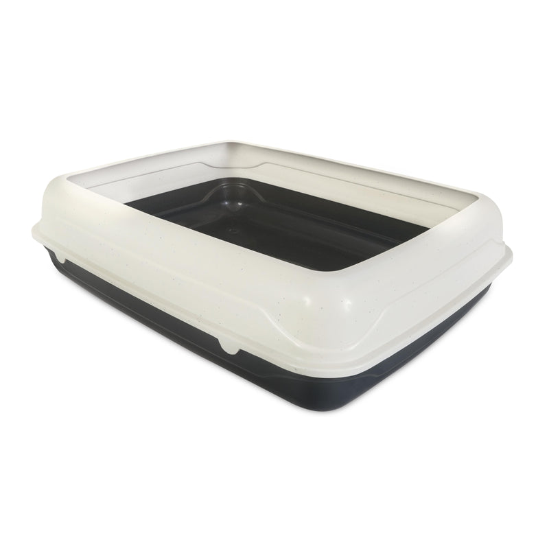 Trouble and Trix Cat Litter Tray with High Sides-Habitat Pet Supplies