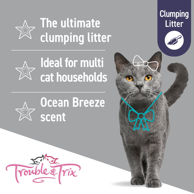 Trouble and Trix Ultra-Scoop Superior Odour Control Cat Litter 10L/10kg