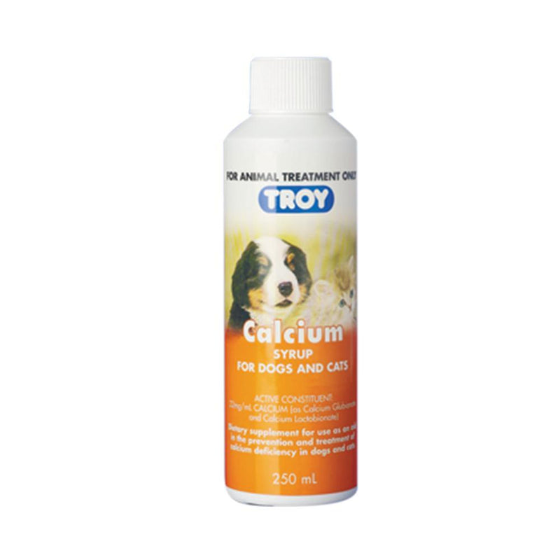Troy Calcium Syrup 250ml-Habitat Pet Supplies