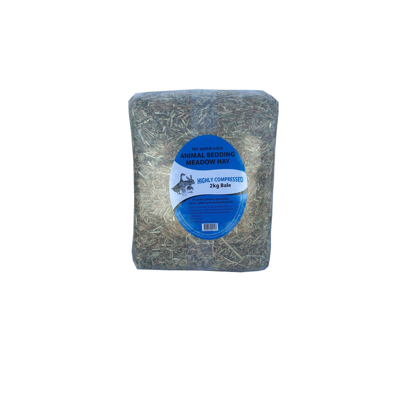 Try Organics Meadow Hay Small Animal Bedding 2kg-Habitat Pet Supplies