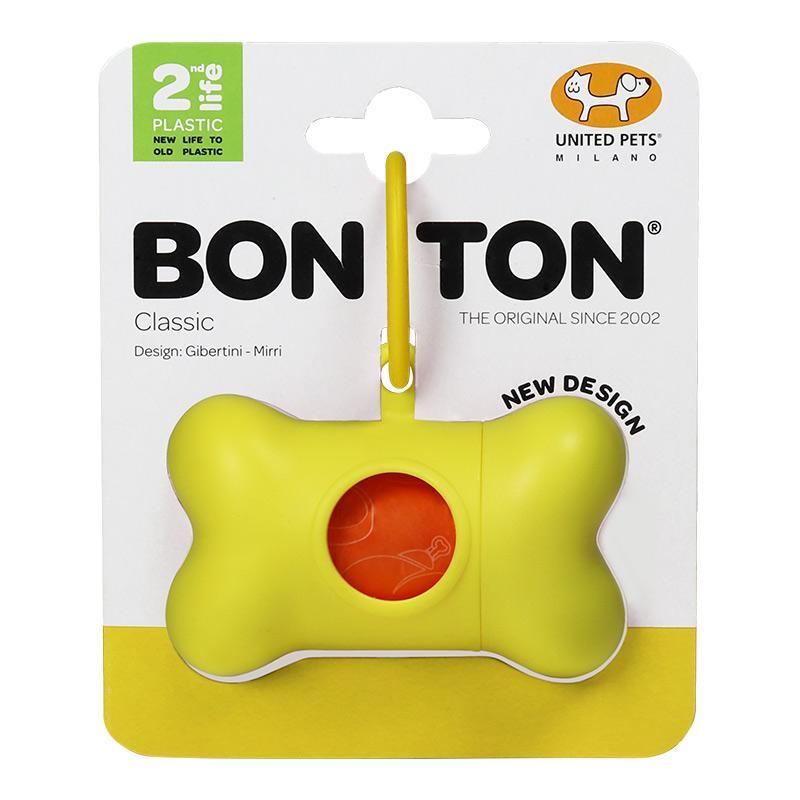 United Pets Bon Ton Classic Waste Bag Dispenser Yellow***-Habitat Pet Supplies