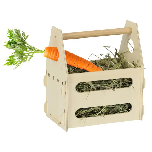 Veggie Patch Tool Box Hay Feeder for Small Animals-Habitat Pet Supplies