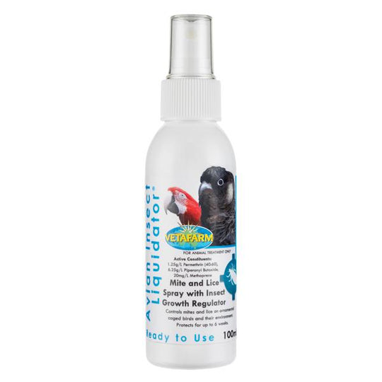 Vetafarm Avian Insect Liquidator Liquid Concentrate 100ml