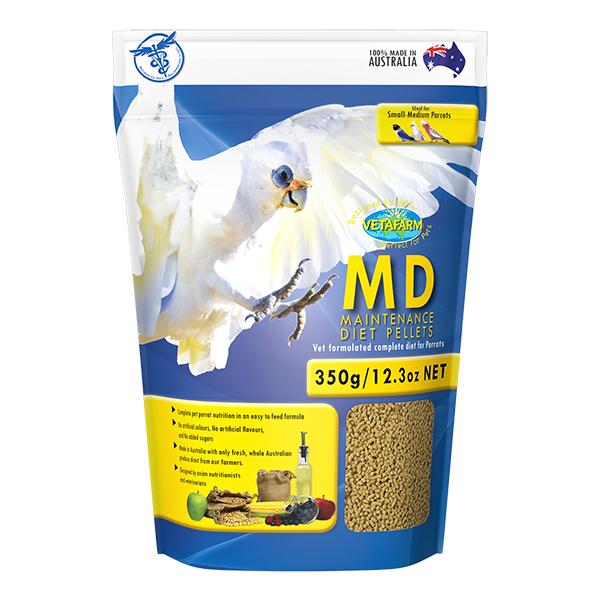 Vetafarm Md Pellets 350g-Habitat Pet Supplies