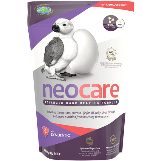 Vetafarm Neocare Advanced Hand-Rearing Formula for Birds 450g