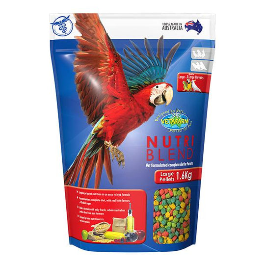 Vetafarm Nutriblend Large Bird Pellets 1.6kg