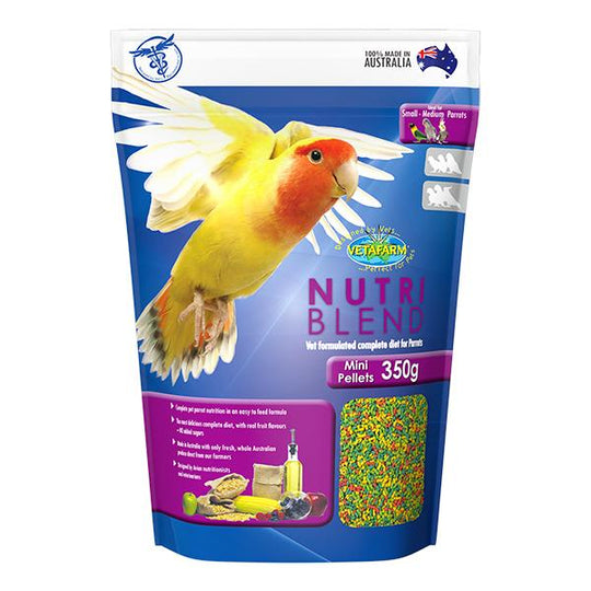 Vetafarm Nutriblend Mini Bird Pellets 350g