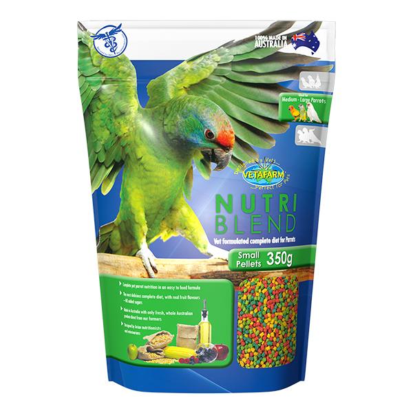 Vetafarm Nutriblend Small Bird Pellets 350g-Habitat Pet Supplies