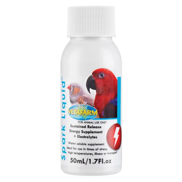 Vetafarm Spark Liquid Concentrate for Birds 50ml-Habitat Pet Supplies
