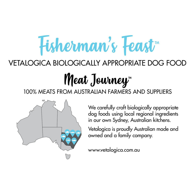 Vetalogica Biologically Appropriate Fishermans Feast Dry Dog Food 3kg