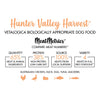 Vetalogica Biologically Appropriate Hunter Valley Harvest Dry Dog Food 11kg