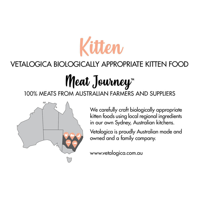 Vetalogica Biologically Appropriate Kitten Dry Cat Food 3kg