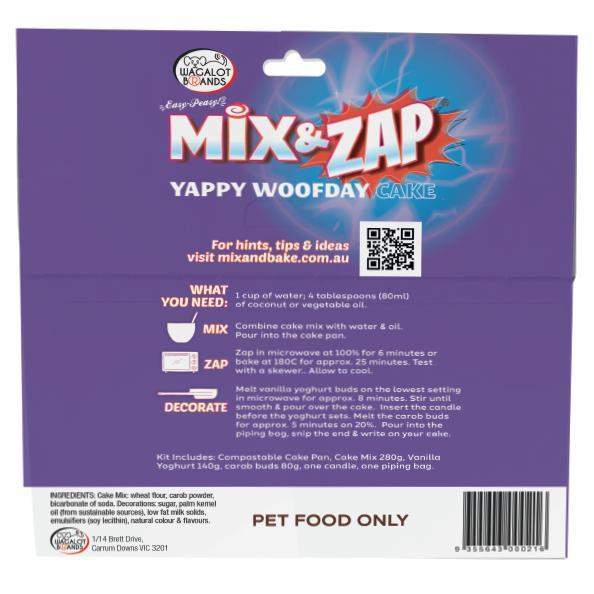 Wagalot Mix & Zap Yappy Woofday Cake Kit