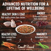 Wellness CORE Savoury Medleys Chicken, Duck, Peas and Carrots Wet Small Dog Food 85g x 12