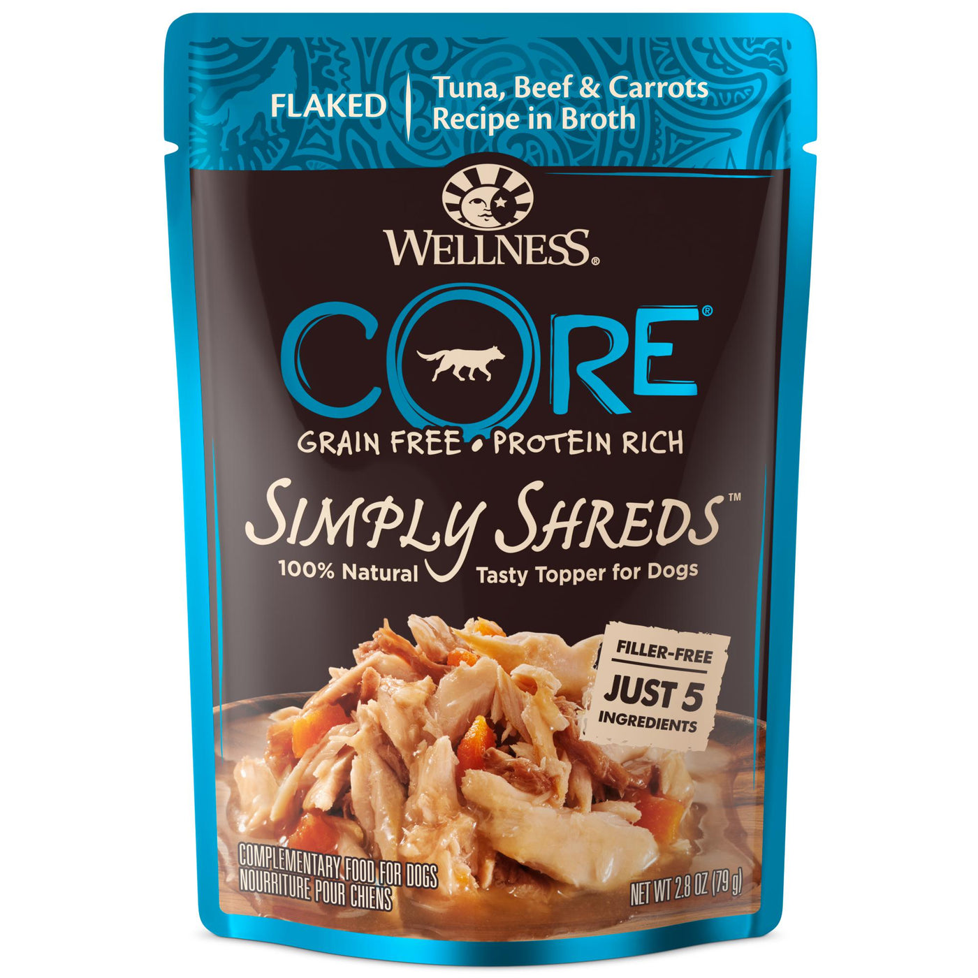 Wellness core canned shop dog food