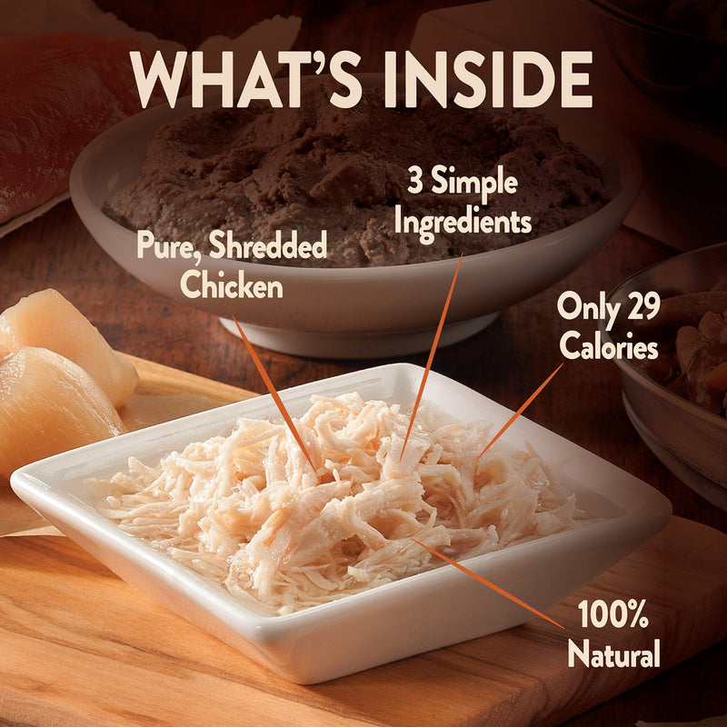 Wellness CORE Simply Shreds Shredded Chicken Recipe in Broth Wet Cat Food 50g x 12