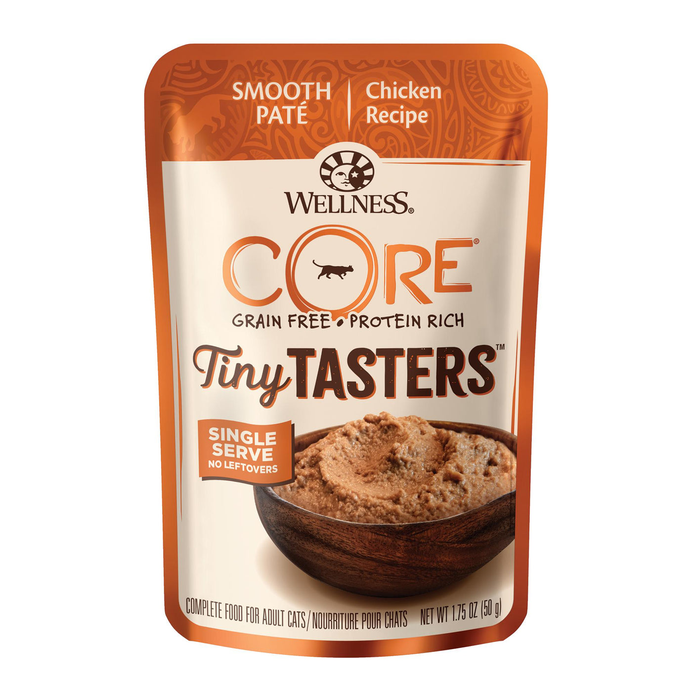 Wellness CORE Tiny Tasters Chicken Pat Wet Cat Food 50g Habitat