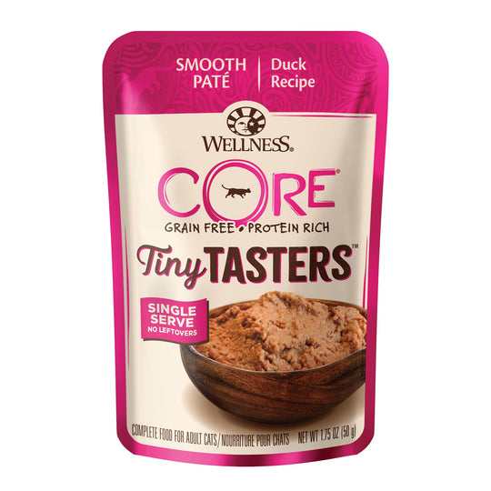 Wellness CORE Tiny Tasters Duck Paté Wet Cat Food 50g x 12