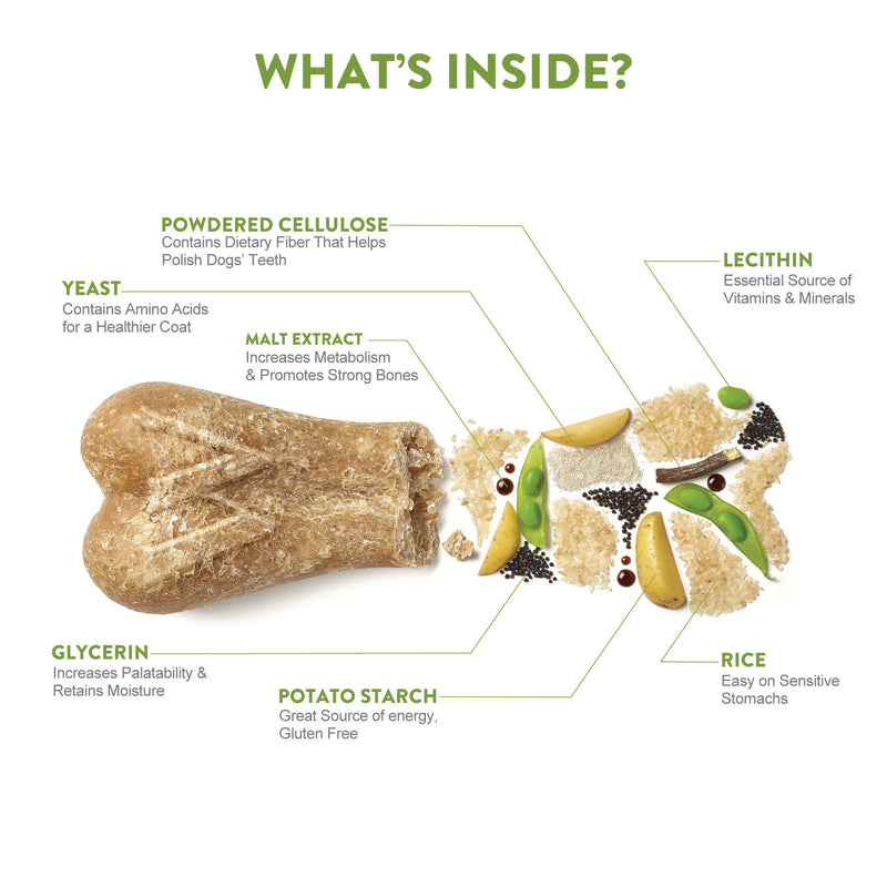 Whimzees Rice Bone Dental Dog Treat