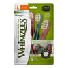 Whimzees Toothbrush Dental Dog Treats Large 6 Pack-Habitat Pet Supplies