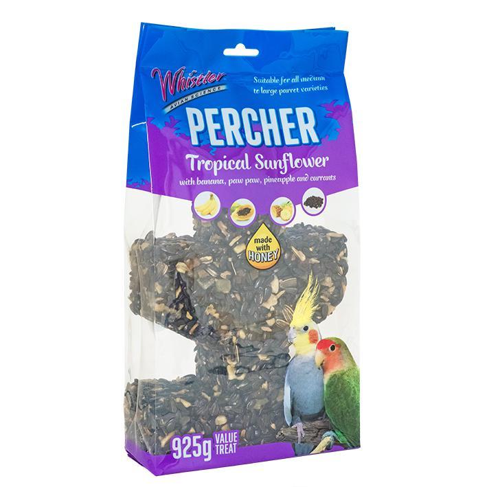 Whistler Percher Treat Tropical Sunflower 925g*-Habitat Pet Supplies