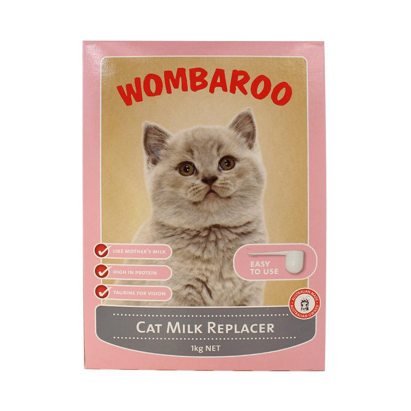 Wombaroo Cat Milk 1kg-Habitat Pet Supplies