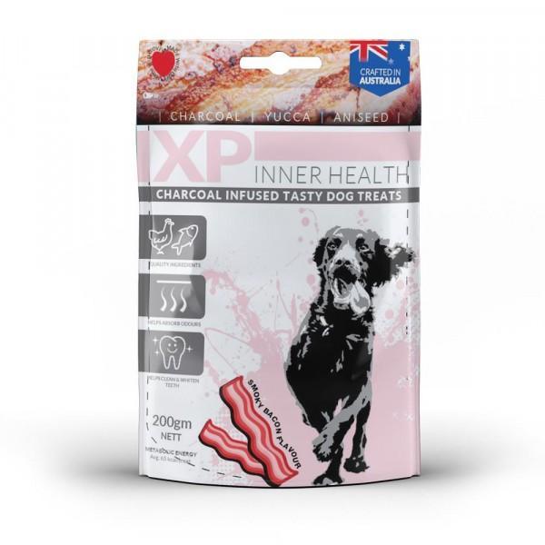 XP3020 Inner Health Charcoal Infused Smoky Bacon Dog Treats 200g*-Habitat Pet Supplies