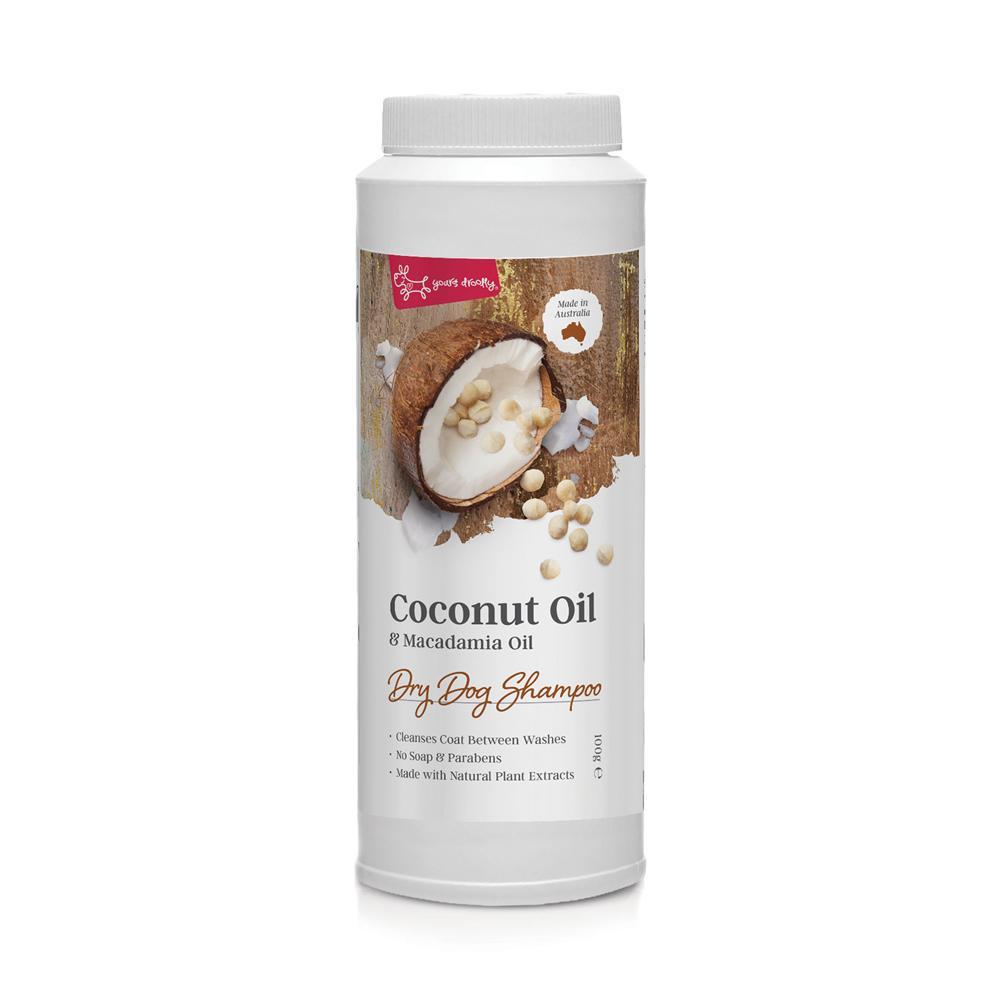 Yours Droolly Coconut Dry Shampoo 100g-Habitat Pet Supplies