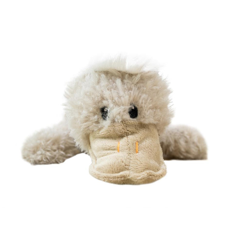 Yours Droolly Cuddlies Fluffy Duck Dog Toy Medium