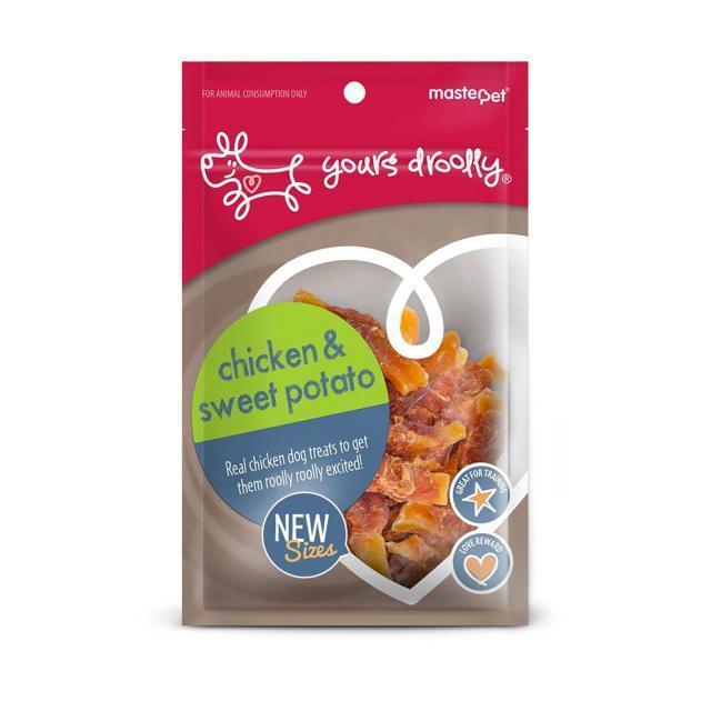 Yours Droolly Dog Treats Chicken and Sweet Potato 110g-Habitat Pet Supplies