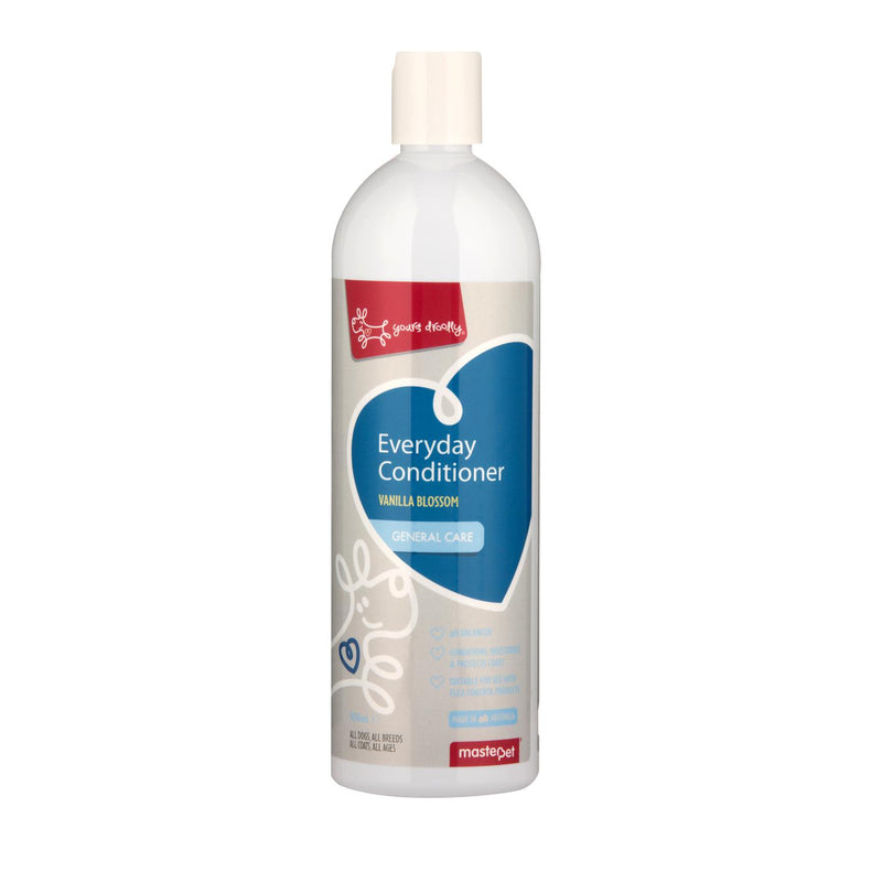 Yours Droolly Everyday Vanilla Blossom Dog Conditioner 500ml-Habitat Pet Supplies