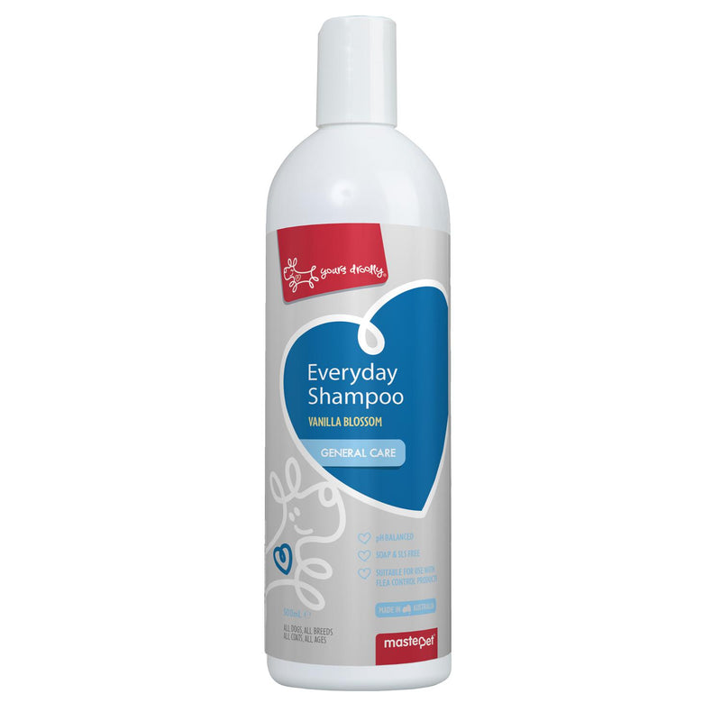 Yours Droolly Everyday Vanilla Blossom Dog Shampoo 500ml-Habitat Pet Supplies