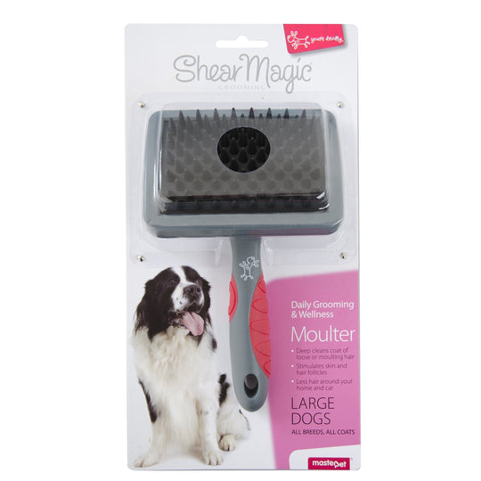 Yours Droolly Shear Magic Moult Brush for Large Dogs