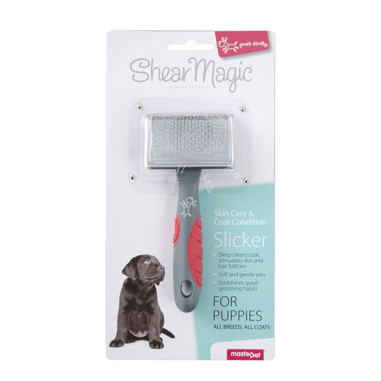 Yours Droolly Shear Magic Slicker for Puppies