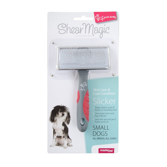 Yours Droolly Shear Magic Slicker for Small Dogs