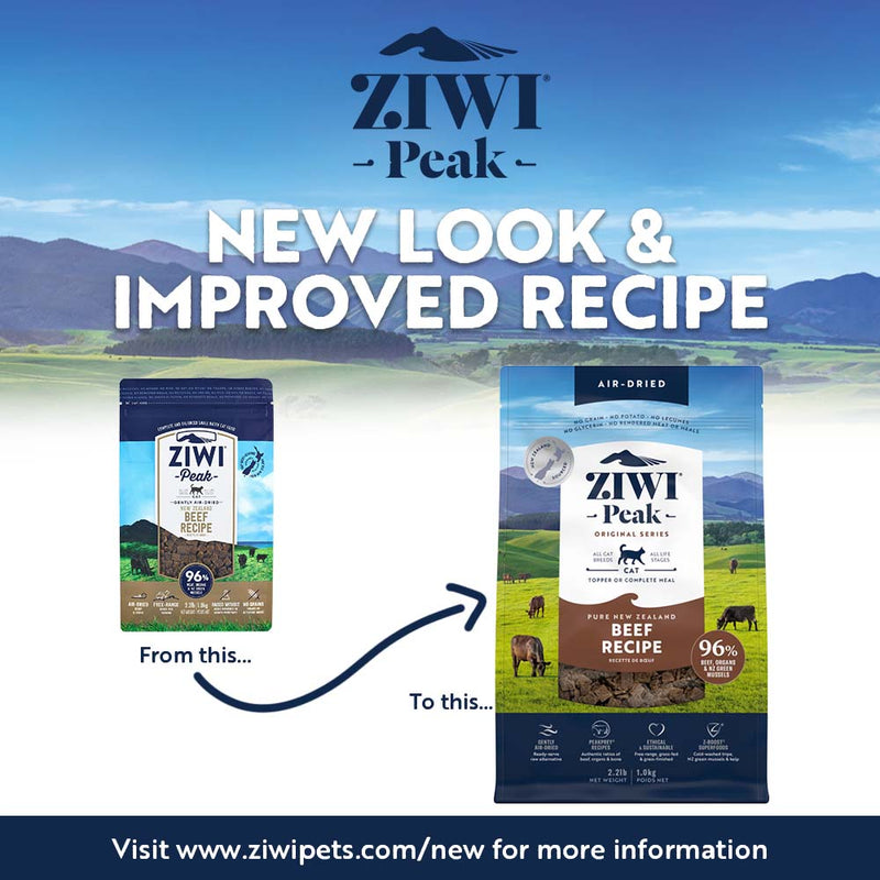 ZIWI Peak Air Dried Beef Recipe Cat Food 1kg