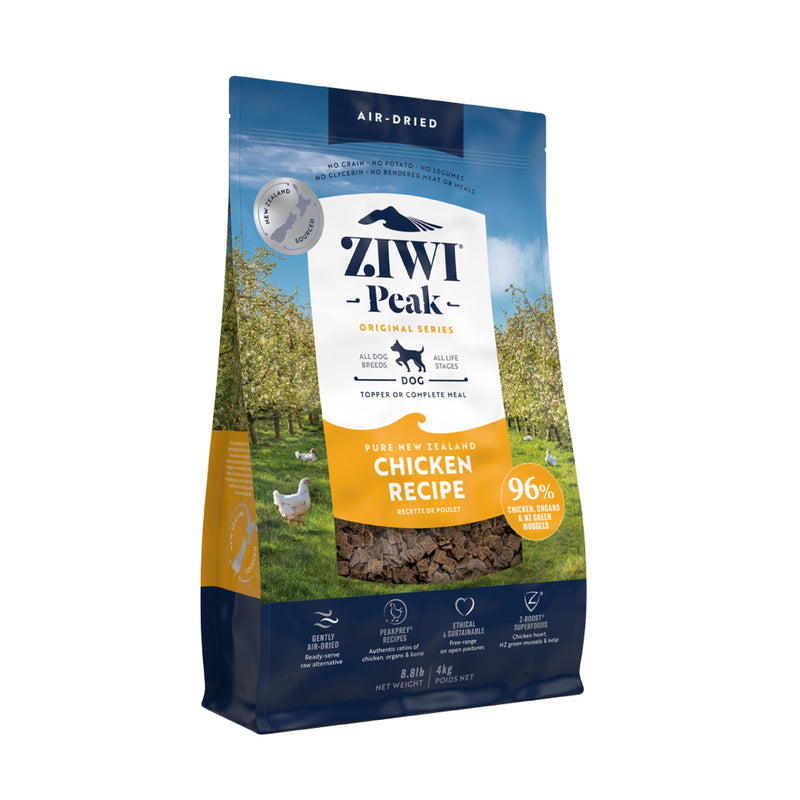 ZIWI Peak Air Dried Chicken Recipe Dog Food 4kg-Habitat Pet Supplies